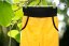 Softshellové kalhoty žluté - Velikost: 122, Materiál: 100% polyester