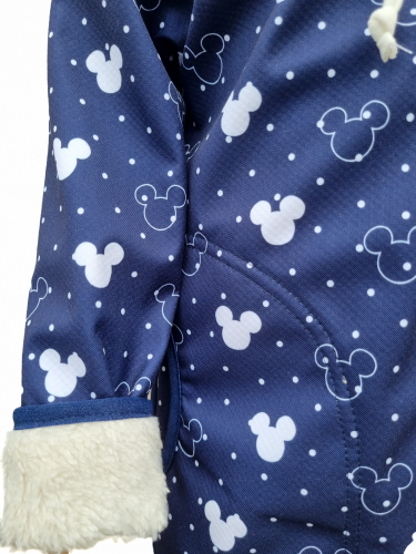 Softshellová bundička Mickey Mouse - Velikost: 134